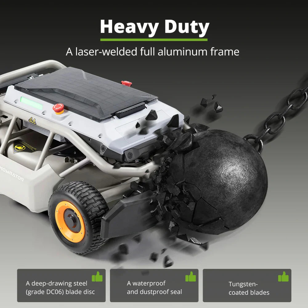 Mowrator S1 - 4WD (mit verformbaren Rädern)