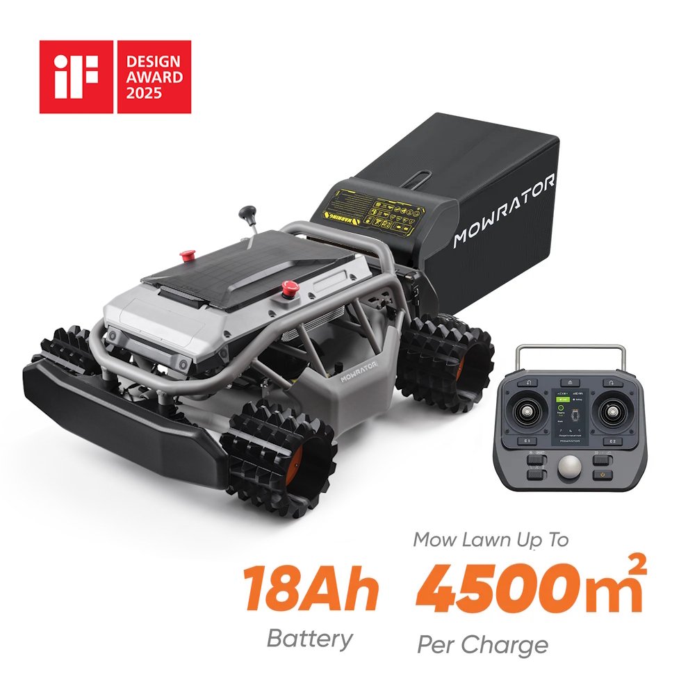 Mowrator S1 – 4WD 18Ah (mit Offroad-Rädern)