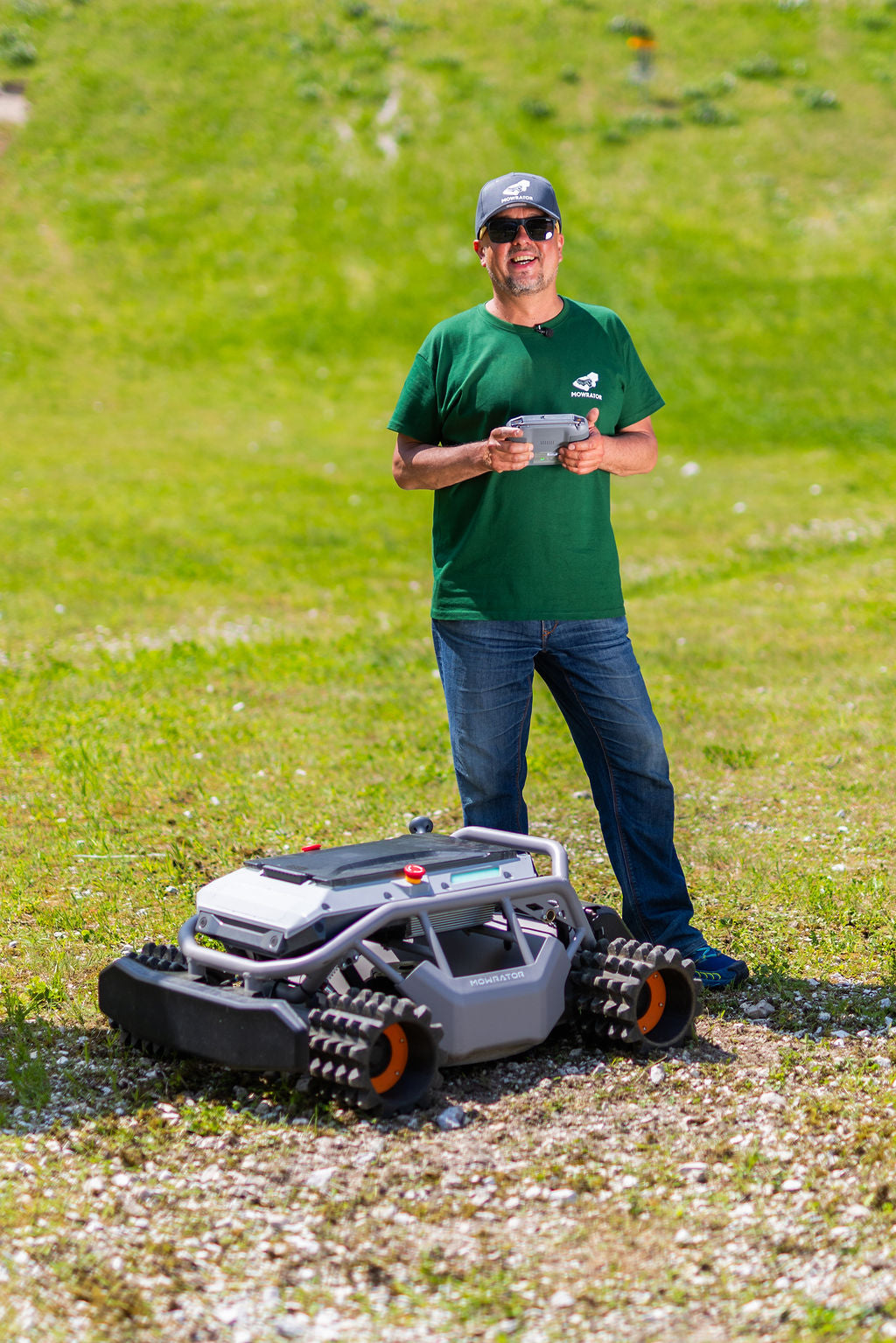 Mowrator S1 – 4WD 18Ah (mit Offroad-Rädern)