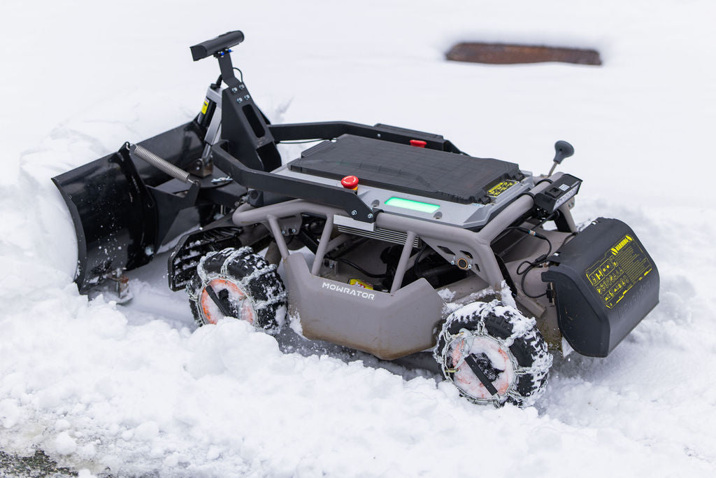 Paar D-Profil-Radketten für Mowrator S1
